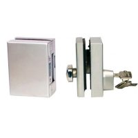 Abus 9470 κλειδαρια τζαμοπορτας προσθετη με διπλο κλειδωμα και πομολο abus