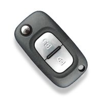 Αναδιπλωμένο τηλεκοντρολ renault με 2 κουμπια 433 mhz -twingo, clio III, cangoo, master , modus 2 κουμπιά