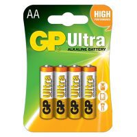 Gp ultra aa αλκαλικές μπαταρίες λιθίου 4 τεμαχίων