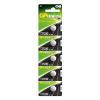 Gp ultra cr1220 μπαταριες λιθιου 5 τεμαχιων