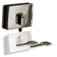 Abus 9440 κλειδαριά τζαμόπορτας βασική
