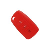 Θηκη σιλικονης volkswagen seat skoda κοκκινη