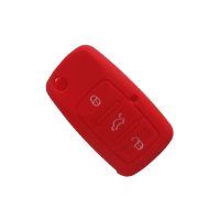 Θηκη σιλικονης volkswagen seat skoda κοκκινη για τον κωδικο 68385