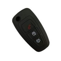 Θηκη σιλικονης για το ford smart key μαυρη