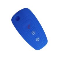 Θηκη σιλικονης για το ford smart key μπλε