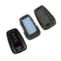 Κέλυφος toyota τύποι smart key με 3 κουμπια και λαμα toy48