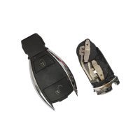 Κελυφος τυπου mercedes για το νεο smart key με 2 κουμπια με βαση συρταρωτη
