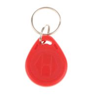 Μπρελοκ ελεγχου προσβασης access control rfid tag id 125khz χρωμα κοκκινο