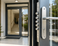 Κλειδαριά αυτόματου κλειδώματος σε πολυκατοικία